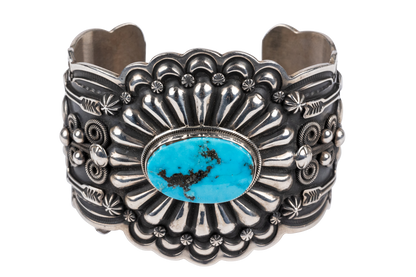 Morenci Turquoise Cuff Bracelet