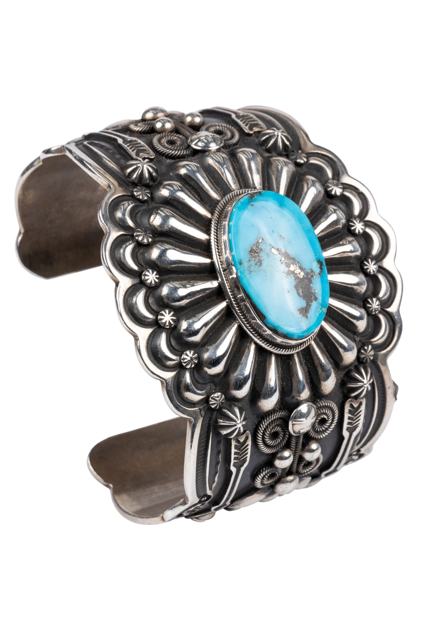 Morenci Turquoise Cuff Bracelet