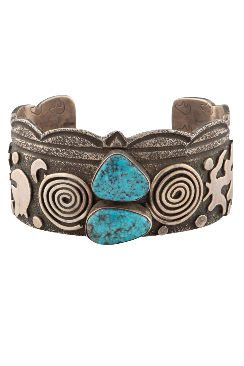 Kingman Turquoise Cuff Bracelet