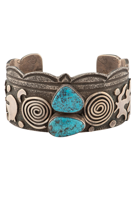 Kingman Turquoise Cuff Bracelet