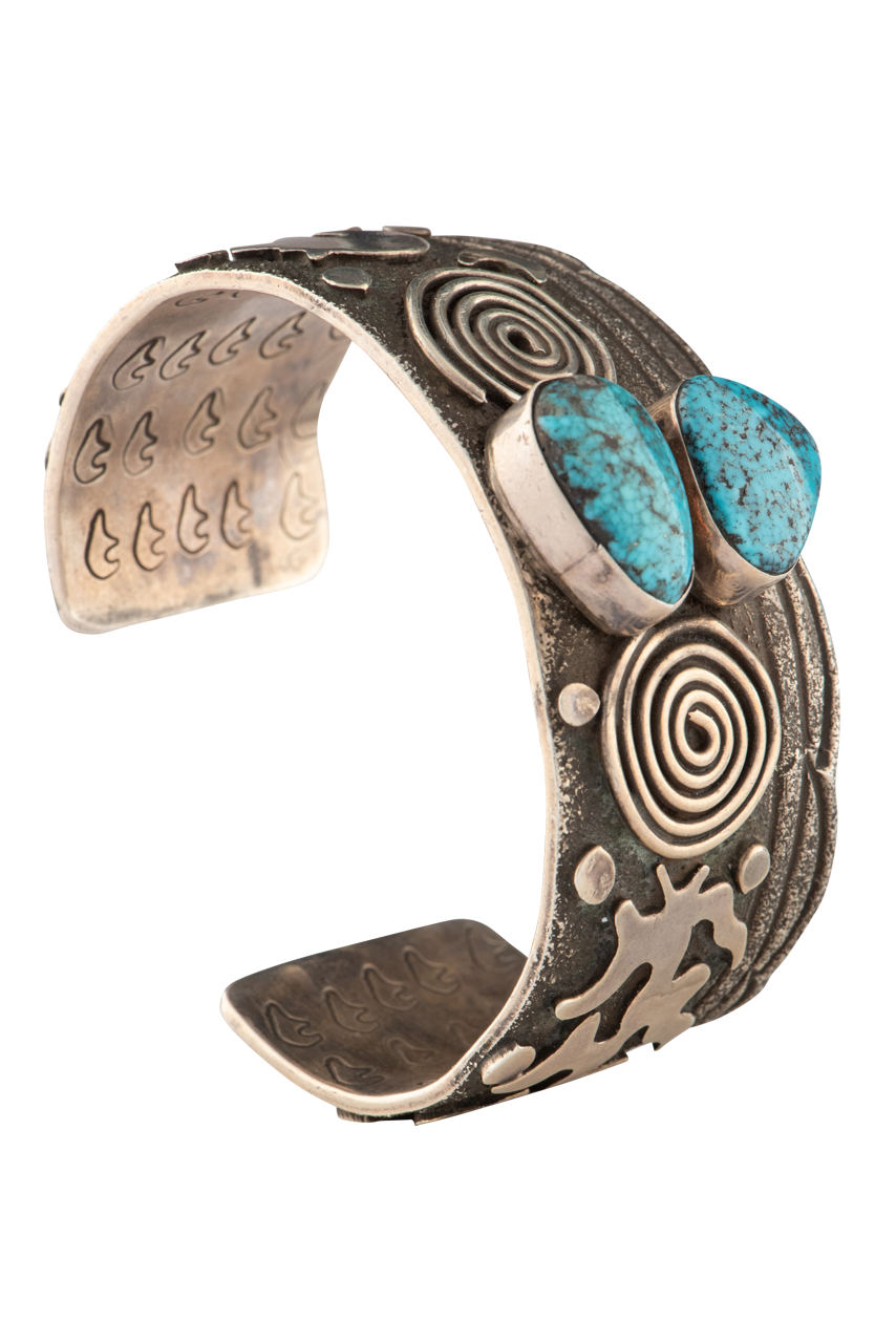 Kingman Turquoise Cuff Bracelet