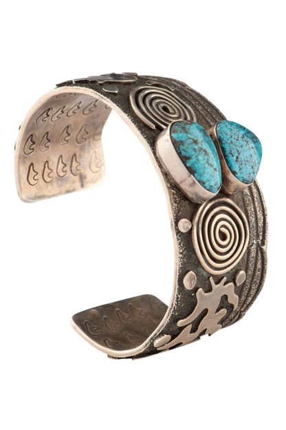 Kingman Turquoise Cuff Bracelet