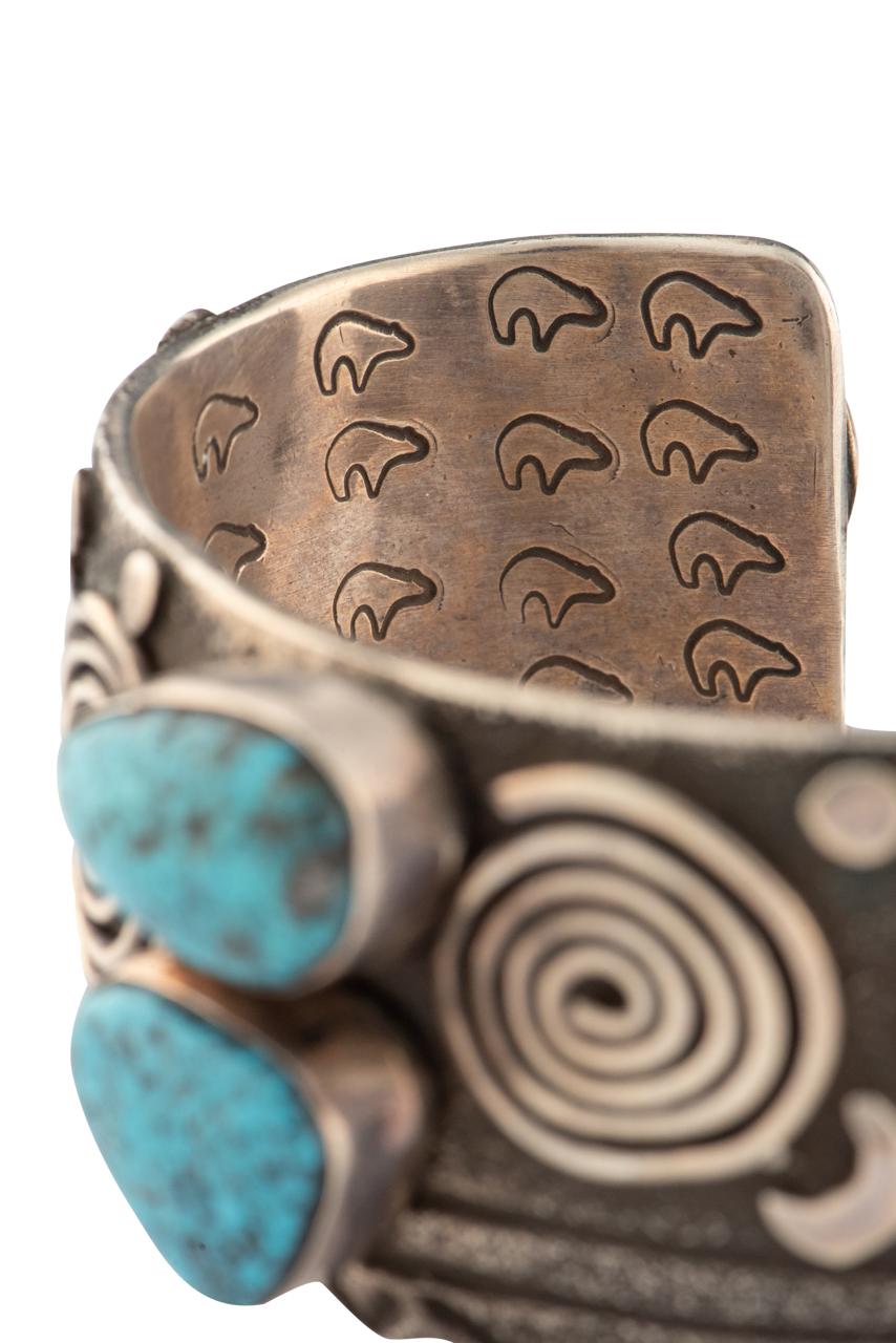 Kingman Turquoise Cuff Bracelet