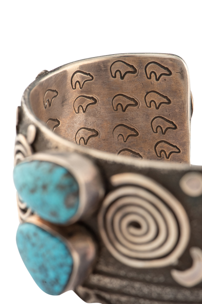 Kingman Turquoise Cuff Bracelet