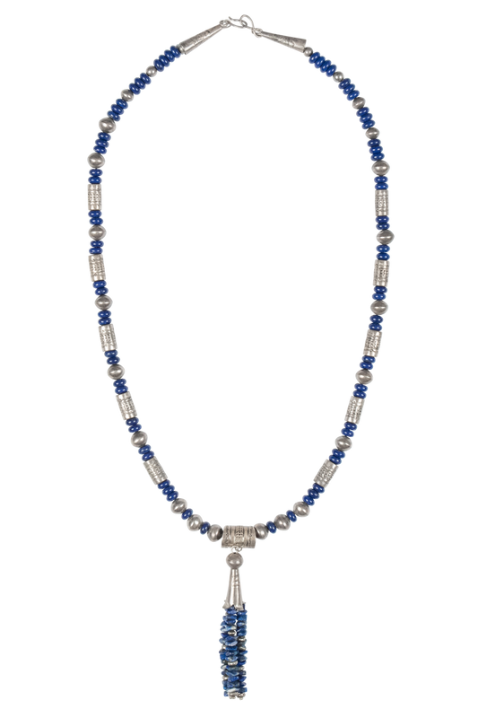 Lapis Lazuli Tassel Necklace