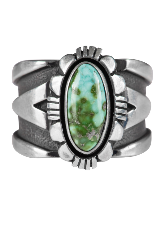 Carico Lake Turquoise Silver Ring