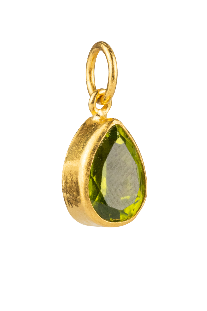 Peridot & Gold Pendant