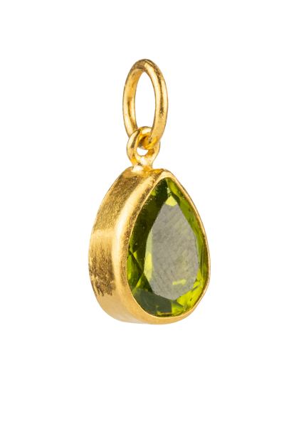 Peridot & Gold Pendant