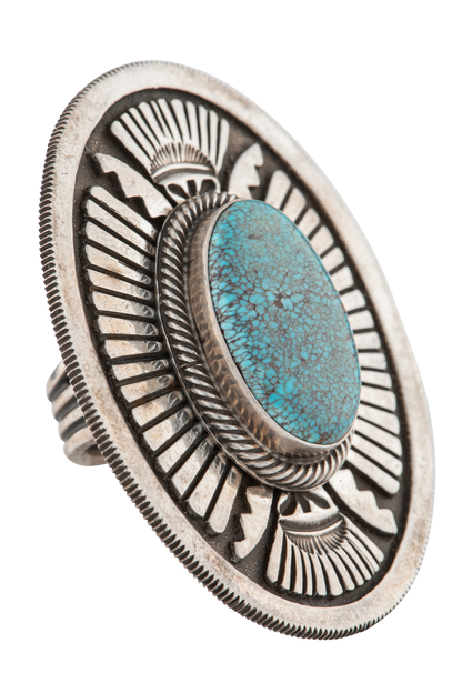 Morenci Turquoise Statement Ring