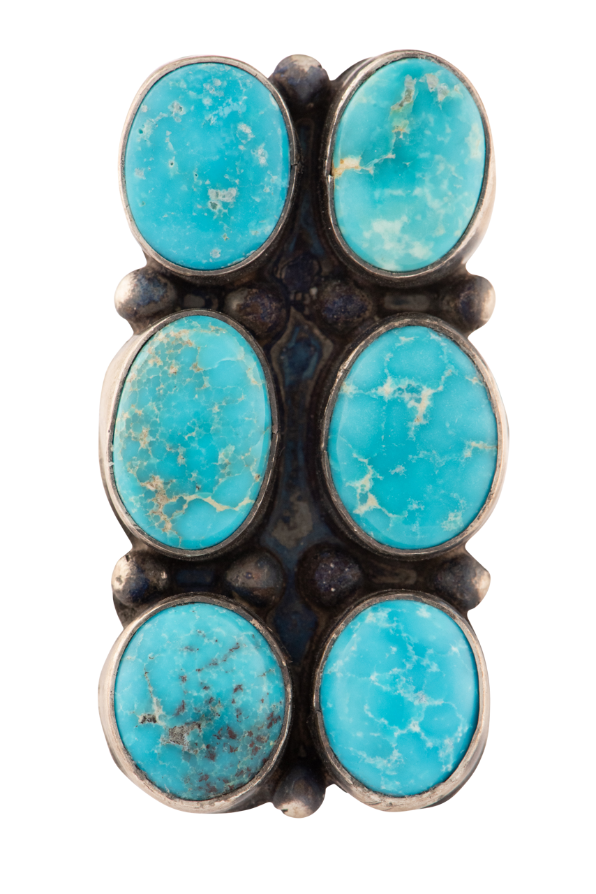 Kingman Turquoise Statement Ring