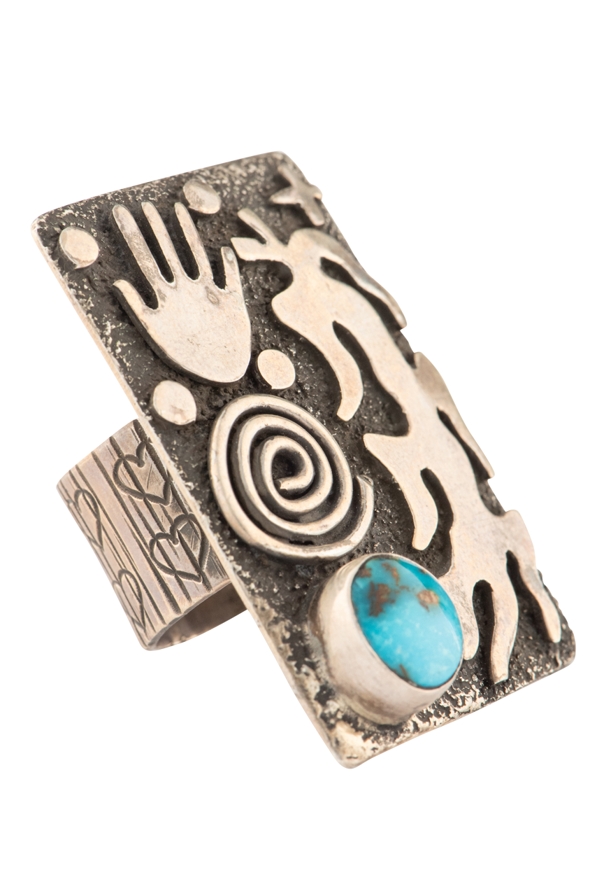 Bisbee Turquoise Statement Ring