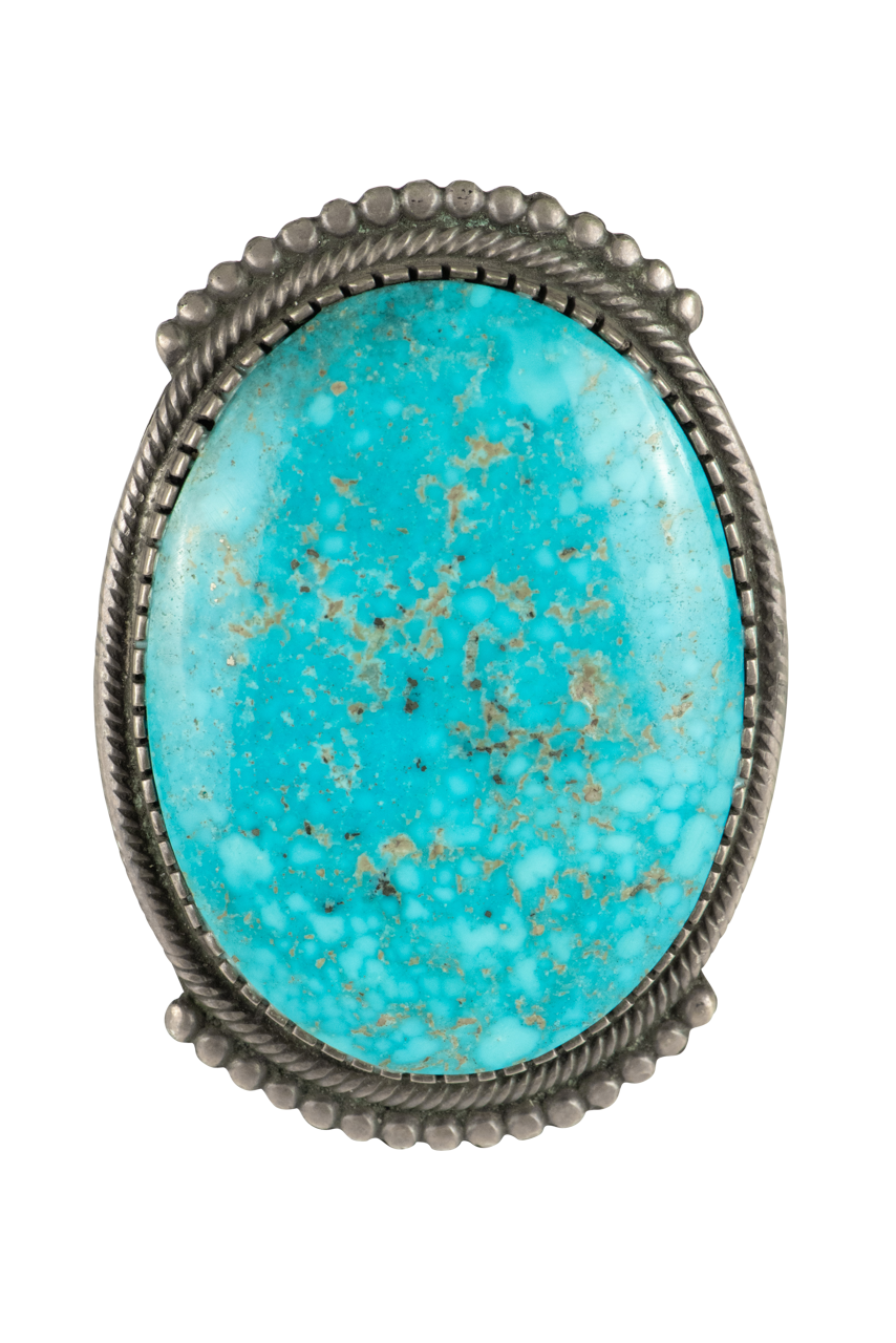 Kingman Turquoise Silver Ring