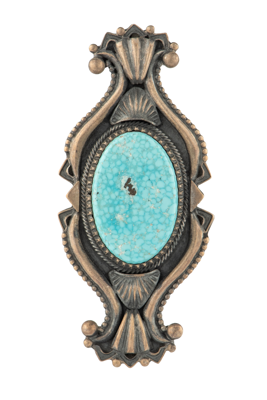 Birdseye Kingman Turquoise Ring