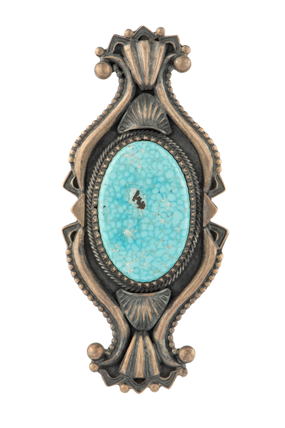 Birdseye Kingman Turquoise Ring