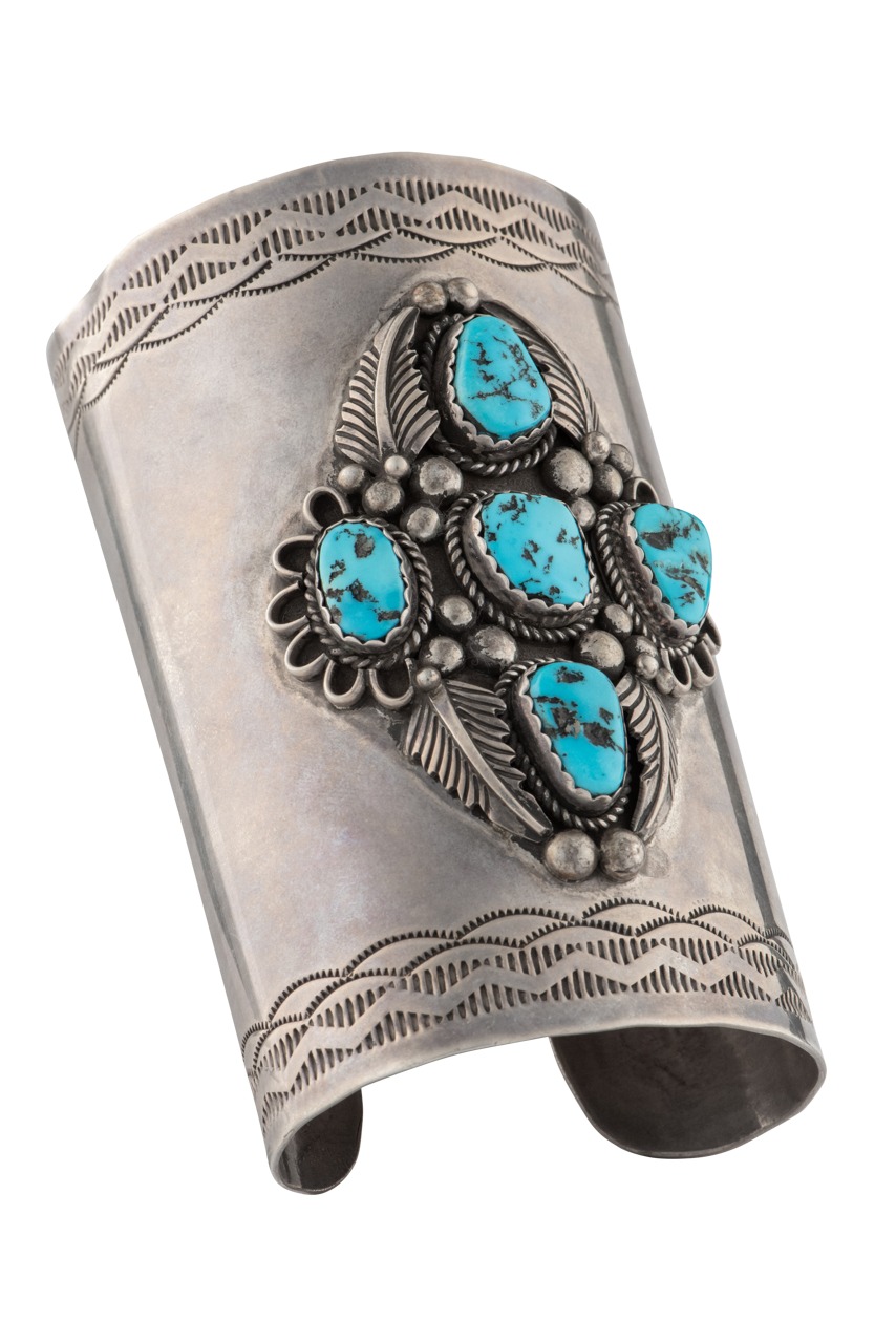 Morenci Turquoise Cuff Bracelet