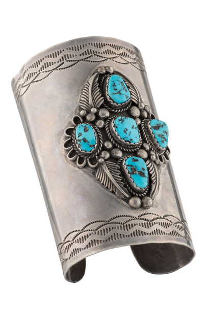 Morenci Turquoise Cuff Bracelet