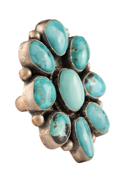 Southwestern Silver & Turquoise Ring