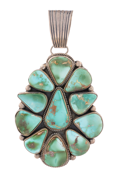 Royston Turquoise Multi-Stone Pendant