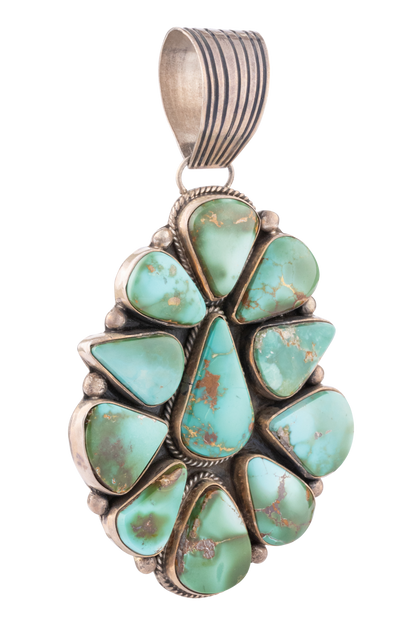 Royston Turquoise Multi-Stone Pendant