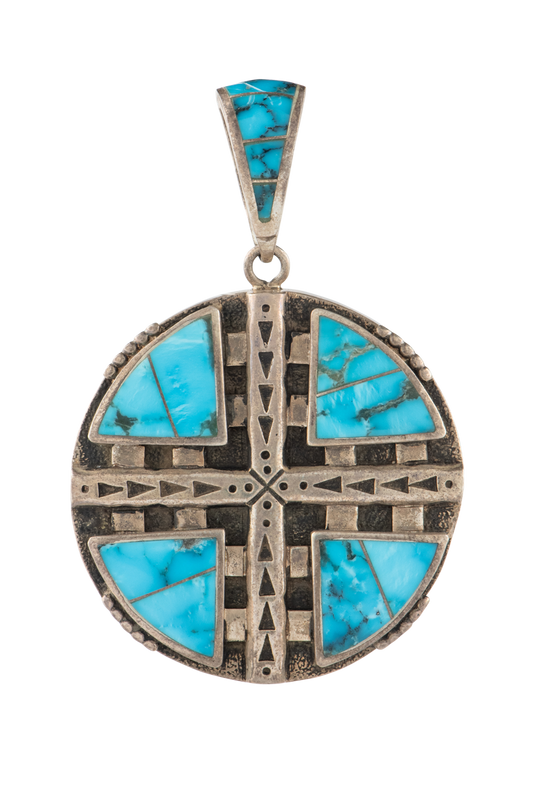 Silver & Turquoise Pendant