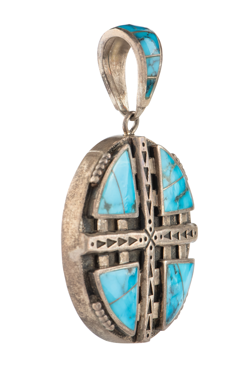 Silver & Turquoise Pendant