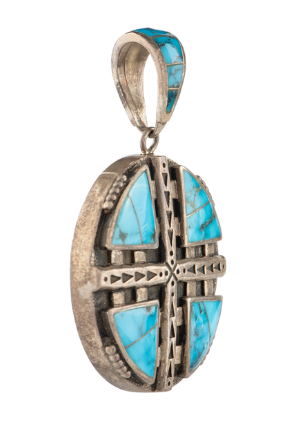 Silver & Turquoise Pendant