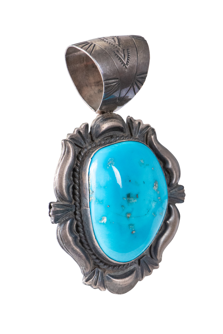 Kingman Turquoise Pendant