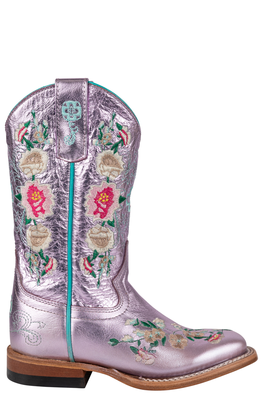 Macie Bean Pink Metallic Boots