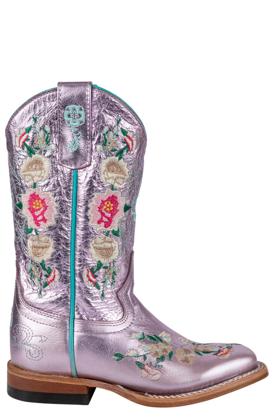 Macie Bean Pink Metallic Boots