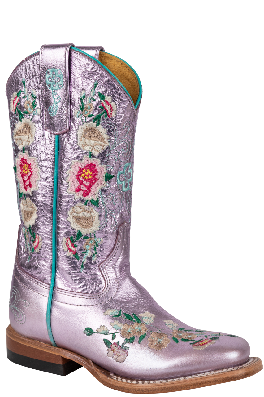 Macie Bean Pink Metallic Boots