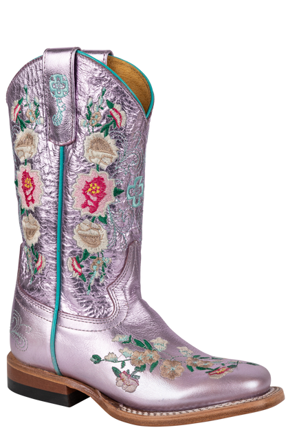 Macie Bean Pink Metallic Boots