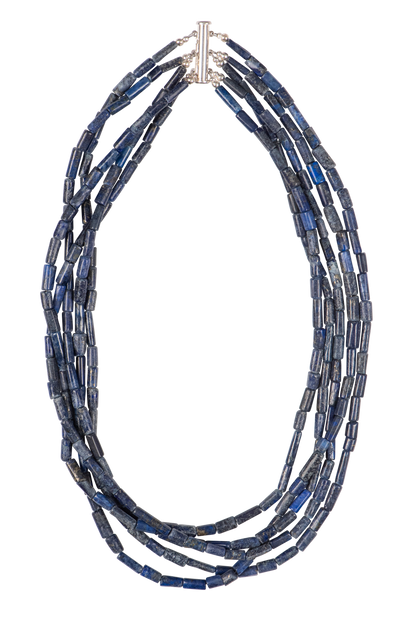 Lapis Lazuli Silver Necklace