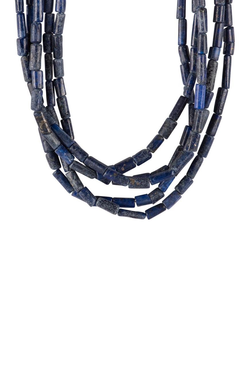 Lapis Lazuli Silver Necklace