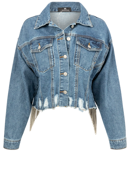 Maverick's Sparkle Denim Jacket