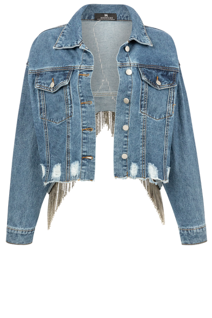 Maverick's Sparkle Denim Jacket