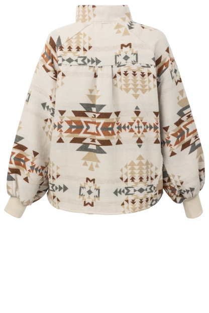 Maverick's Aztec Print Pullover