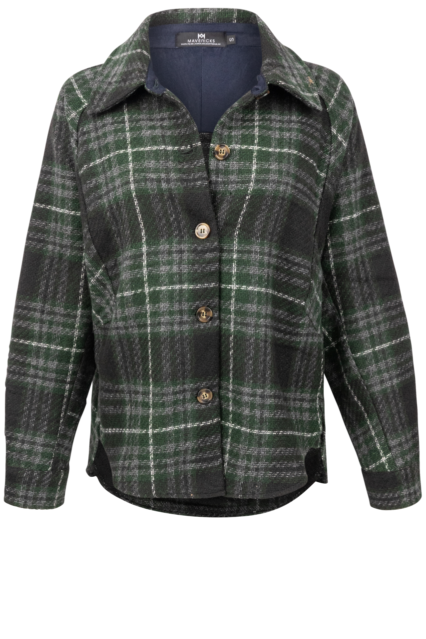 Maverick's Forest Flannel Shacket