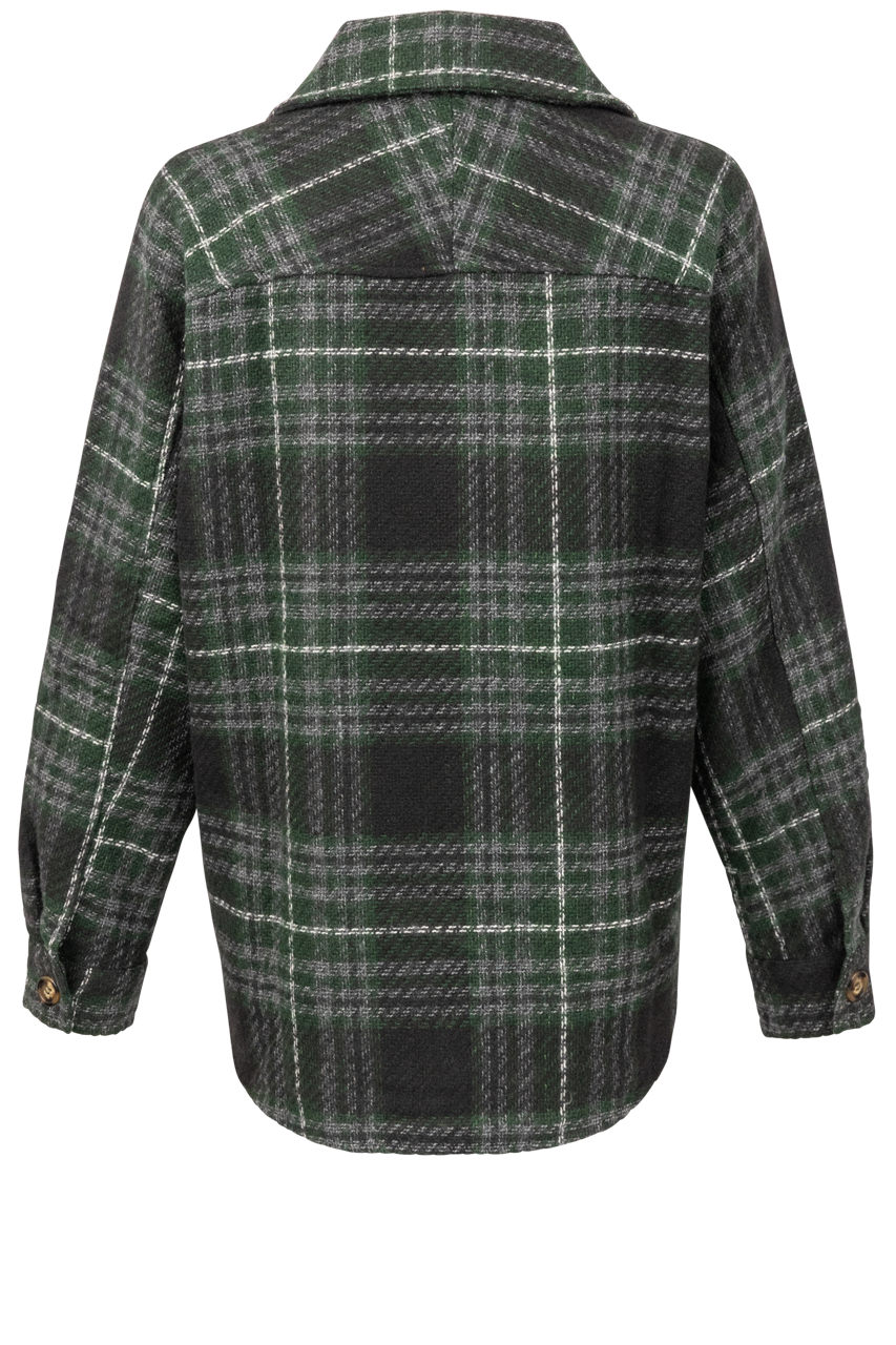 Maverick's Forest Flannel Shacket