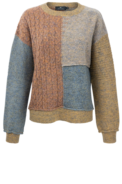 Maverick's Multi Patch Sweater