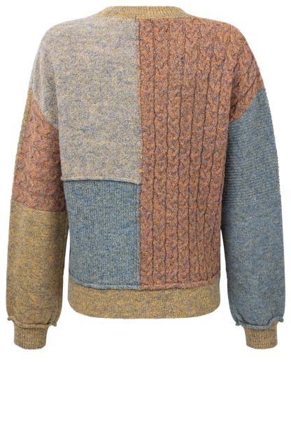 Maverick's Multi Patch Sweater