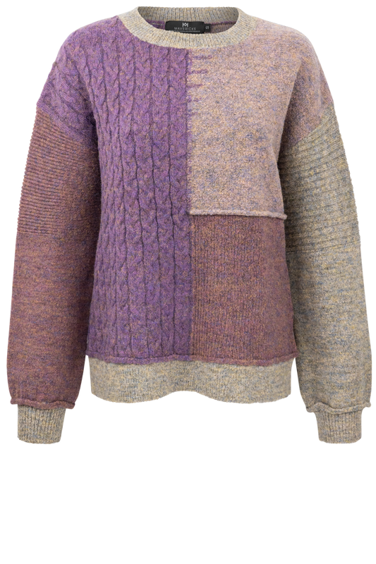 Maverick's Purple Patch Sweater