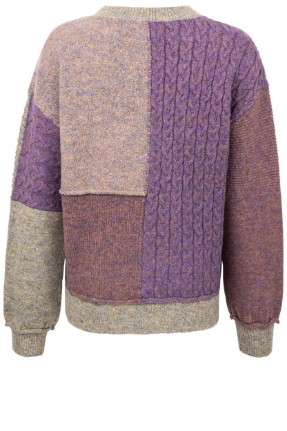 Maverick's Purple Patch Sweater