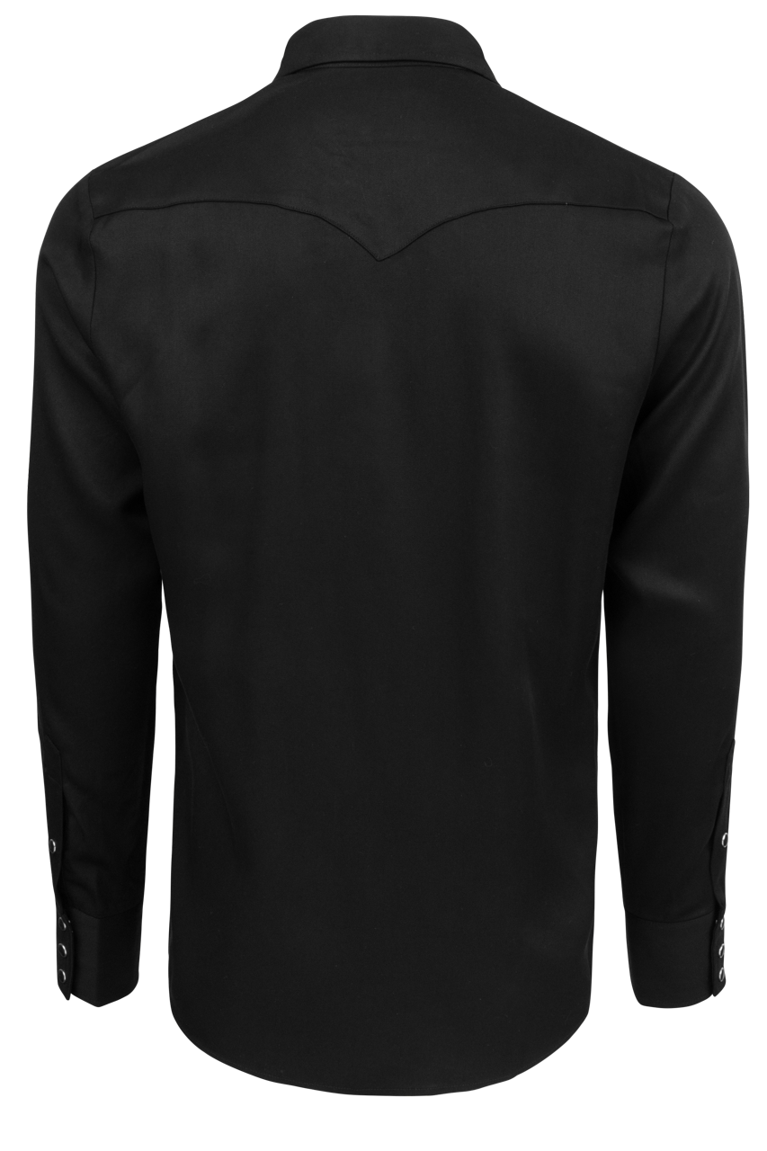 H Bar C Snap Front Denver Shirt - Black