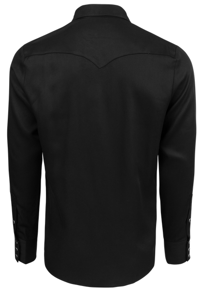 H Bar C Snap Front Denver Shirt - Black