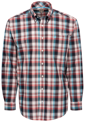 Cinch Woven Plaid Button-Front Shirt - Multi