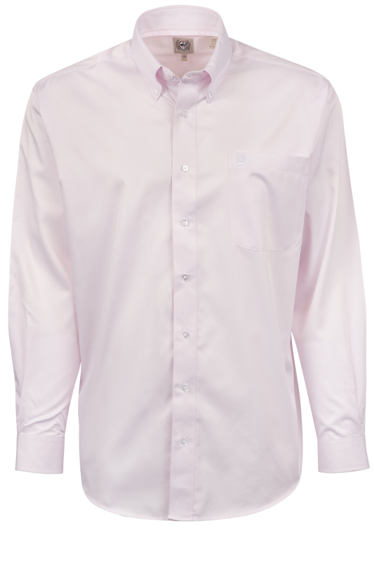 Cinch Tencel Striped Button-Front Shirt - Pink