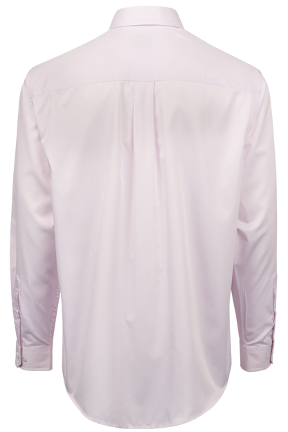 Cinch Tencel Striped Button-Front Shirt - Pink