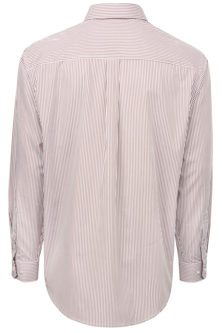 Cinch Striped Burgundy Button-Front Western Shirt | Pinto Ranch Cinch Striped Burgundy Button-Front Western Shirt | Pinto Ranch