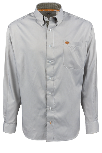 Cinch Button-Front Shirt - Olive
