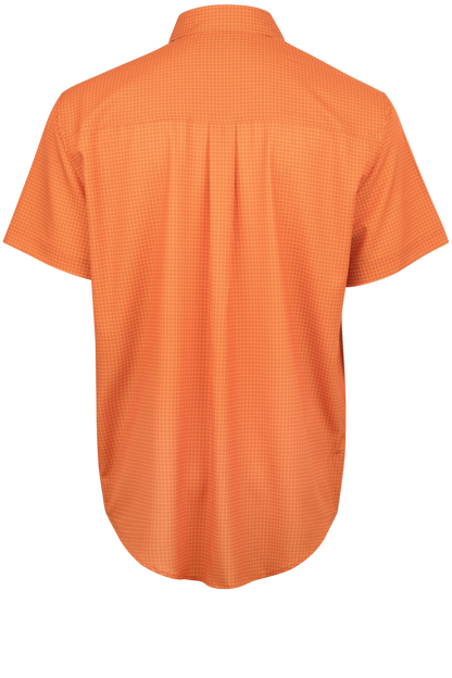 Cinch Arenaflex Button-Front Shirt - Orange